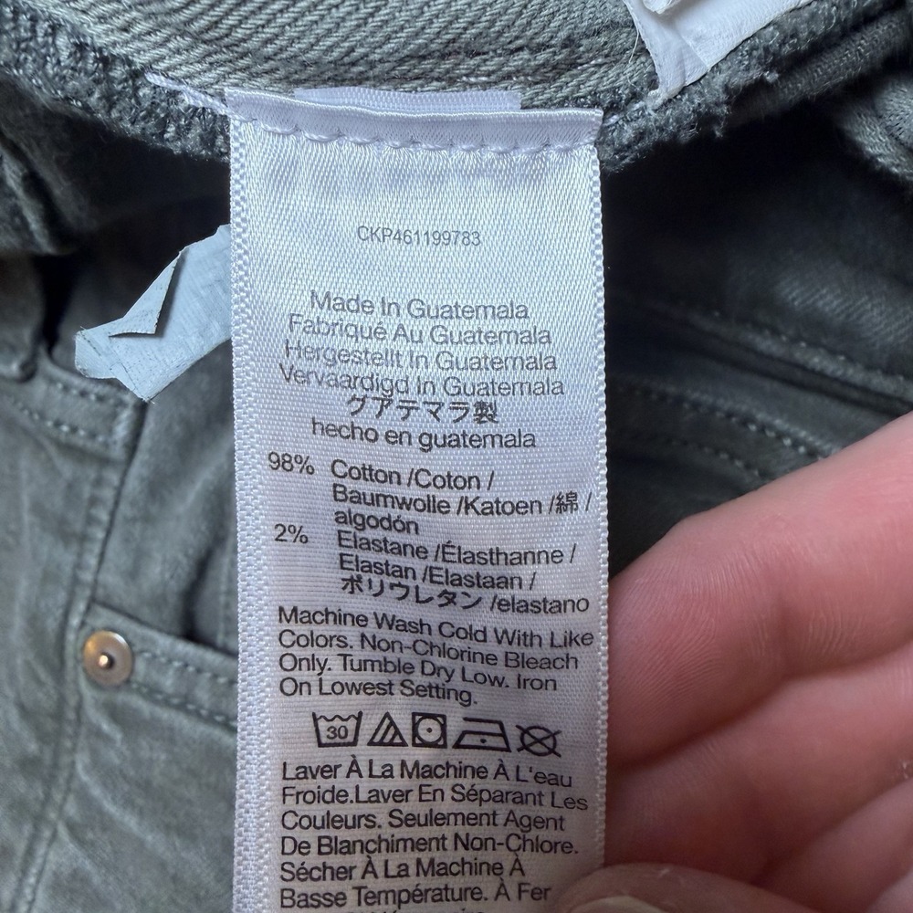 Madewell Jeans Men‎ 40x32 *LOT OF 2* Green Black Athletic Slim Fit Stretch Denim - Picture 6 of 16